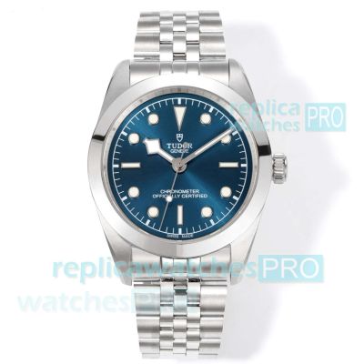 3TF Clone New Tudor Black Bay One 41 Blue Dial Stainless Steel Jubilee Watch 